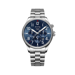FIYTA J-20 Fighter Special Edition — Horizon Blue / Steel Bracelet (GA881007.WLW)