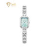 Eastern Grace Collection Women's Watch & Turquoise Clover Bracelet Gift Set - FIYTA (Mint Green Dial / Silver Strap)