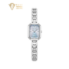 Eastern Grace Collection Women's Watch & Turquoise Clover Bracelet Gift Set - FIYTA (Aqua Blue Dial / Silver Strap)