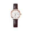 White Dial / Brown Strap