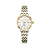 FIYTA Joyart Classic Pair Women's Quartz Watch 28 mm L800023.TWT product view (White Dial / Gold & Silver Strap)