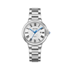 FIYTA Heart Lock Women's Quartz Watch L803001.WWW product view (Silver Dial / Silver Strap)