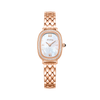 FIYTA Cocoa Zircon-Set Women's Quartz Watch L865018.PWPD product view (White Dial / Rose Gold Strap)