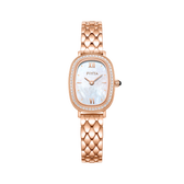 Reloj de acero inoxidable Cocoa Collection para mujer