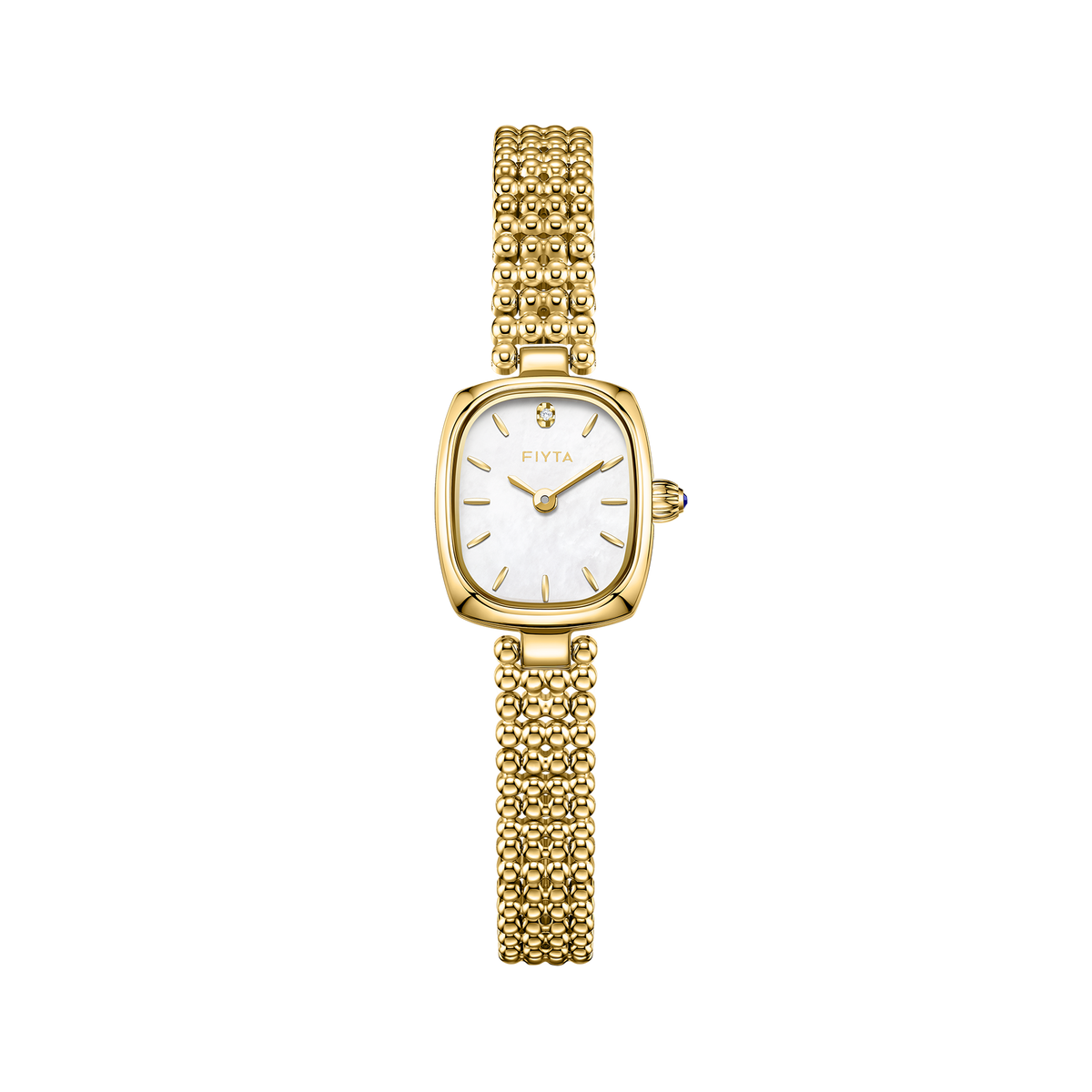 Gold Watches with Diamond Dial - FIYTA (L865020.GWG)