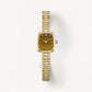 Gold Watch for Women & Persimmon Bracelet Gift Set - FIYTA