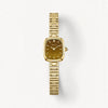 Gold Watch for Women & Persimmon Bracelet Gift Set - FIYTA