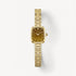 Gold Watch for Women & Persimmon Bracelet Gift Set - FIYTA