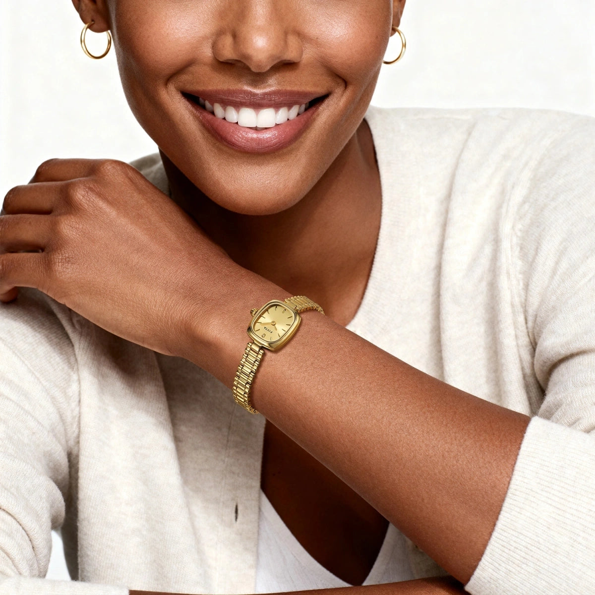 Gold Watches with Real Diamond Dial - FIYTA