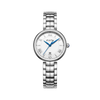 FIYTA Aurora Women's Quartz Watch L865026.WWW product view (White Dial / Silver Strap)