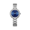 FIYTA Aurora Women's Quartz Watch L865027.WLW product view (Navy Blue Dial / Silver Strap)
