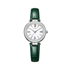 FIYTA Aurora Women's Quartz Watch L865027.WWN product view (Mother-of-Pearl Dial / Mint Green Strap)