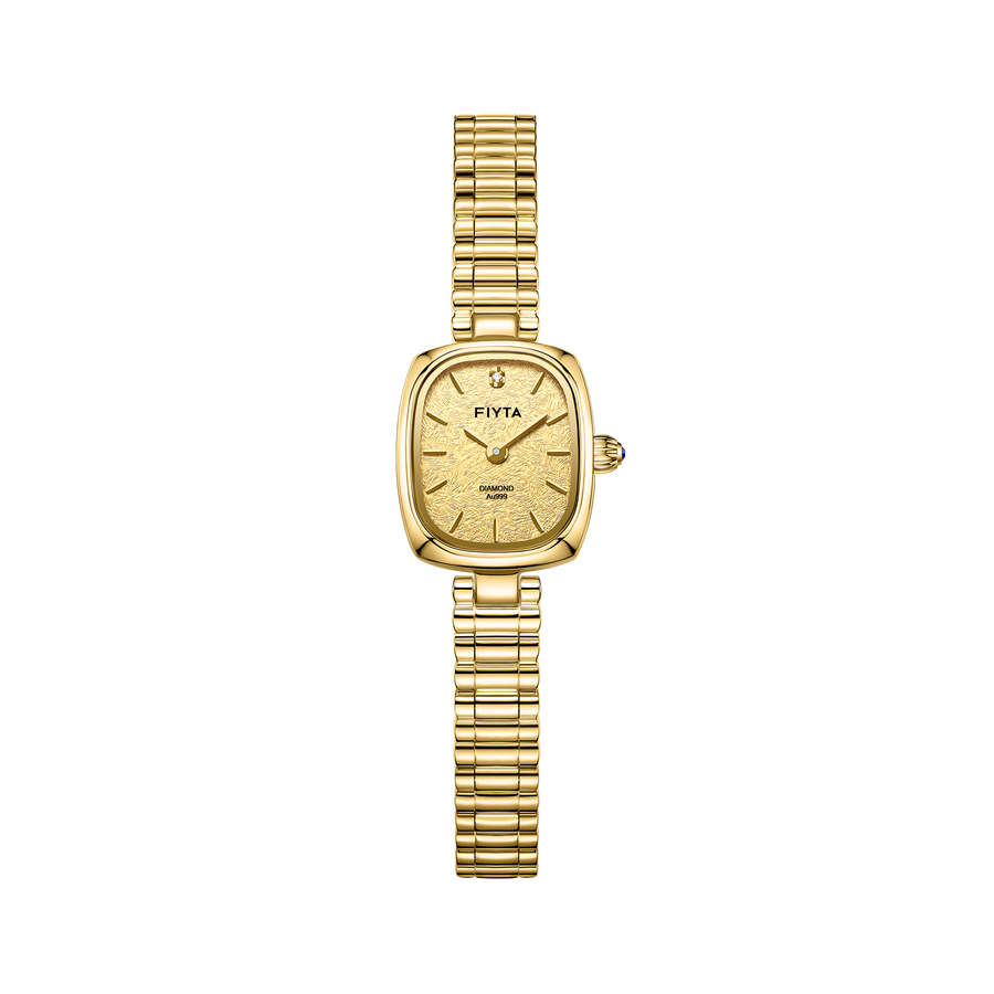 Gold Watches with 24K Gold-Leaf Dial - FIYTA (L865032.GGG)