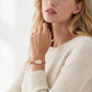 Eastern Grace Collection Women's Watch & Clover Bracelet Gift Set - FIYTA