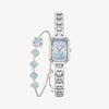 Eastern Grace Collection Women's Watch & Persimmon Bracelet Gift Set - FIYTA