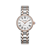 FIYTA Little Bliss Women's Automatic Watch LA803003.MWM product view (Silver Dial / Rose Gold & Silver Strap)