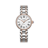 Silver Dial / Rose Gold & Silver Strap