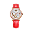 White Dial / Red Strap