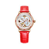Montre automatique classique à diamants Klover pour femme