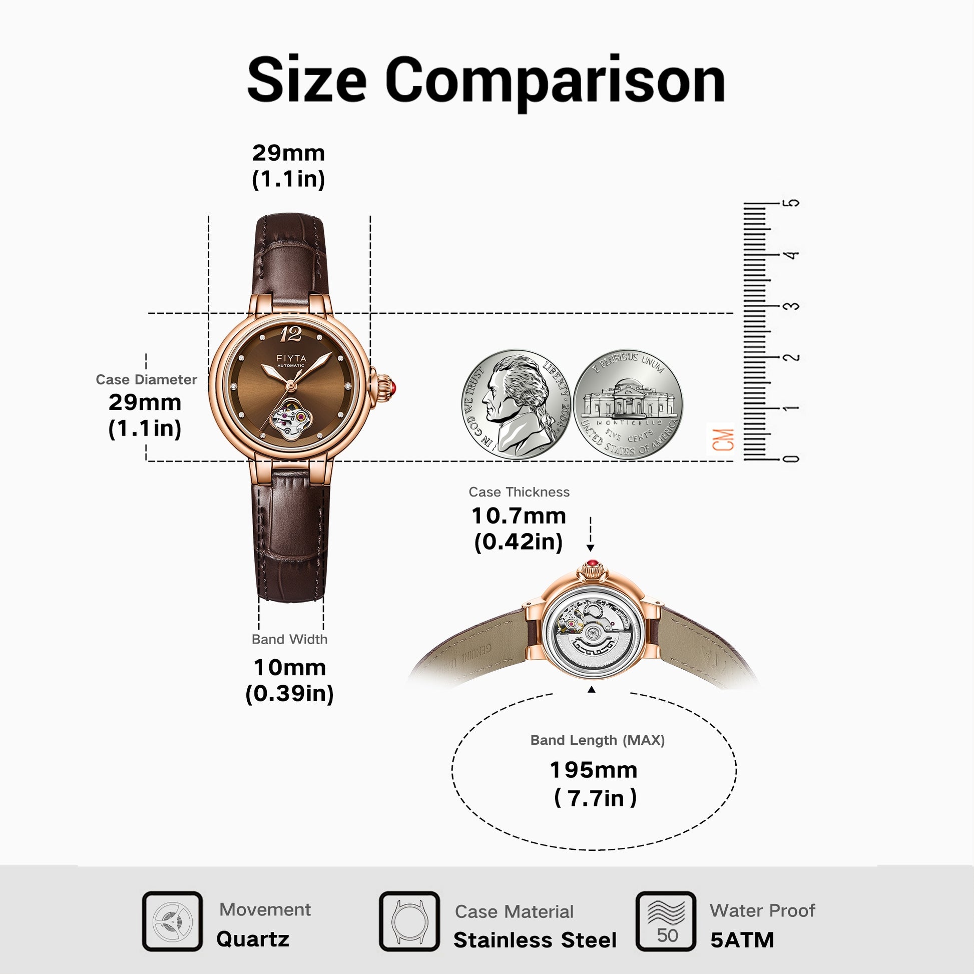 Enchanting Collection Women's Mechanical Watches - FIYTA