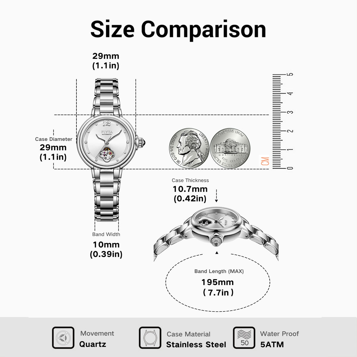 Enchanting Collection Women's Mechanical Watches - FIYTA