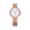 FIYTA V-Neck Women's Automatic Watch LA869008.PWPH product view (White Dial / Rose Gold Strap)