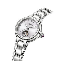 FIYTA LA865022.WZW Side (Purple Dial / Silver Strap)