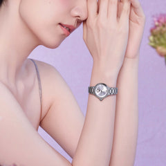 FIYTA LA865022.WZW Side (Purple Dial / Silver Strap)