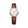 FIYTA Timeless Pair Women's Quartz Watch TL802002.PWR product view (White Dial / Brown Strap) (TL802002.PWR)