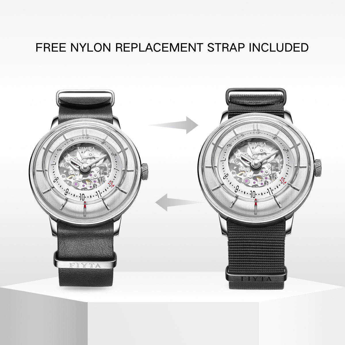 Extreme Collection Men's Automatic 3D Time Display Watch - FIYTA
