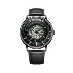 Extreme Collection Men's Automatic 3D Time Display Watch - FIYTA (WGA868003.BBB)