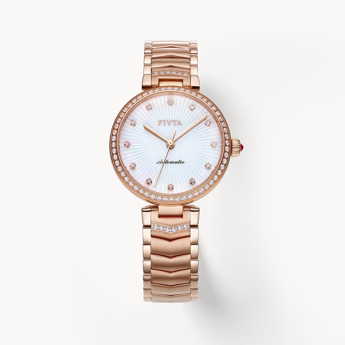 Heartouching Collection Classic Diamond Automatic Watch - FIYTA