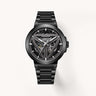 Black Dial / Black Strap / Stainless steel
