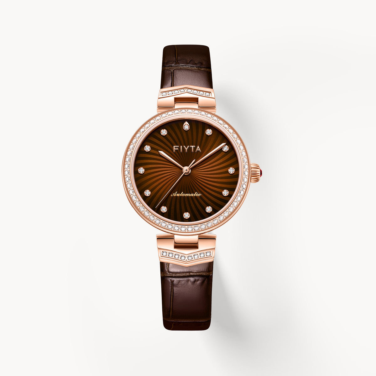 Heartouching Collection Classic Diamond Automatic Watch - FIYTA